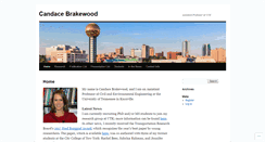Desktop Screenshot of candacebrakewood.com
